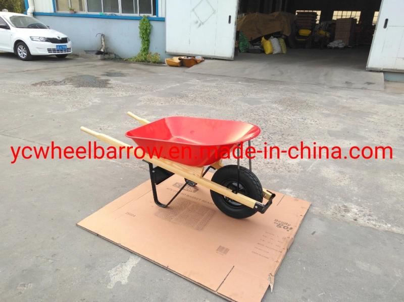 Wheelbarrow Specifications Standard Factory Price Construction Garden Plastic Wheelbarrow