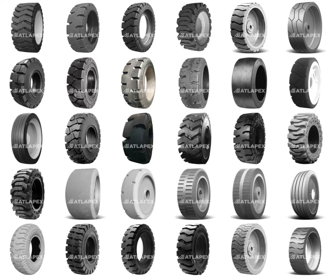 Solid Tyre for Forklift Dump Truck Wheel Loader Excavator