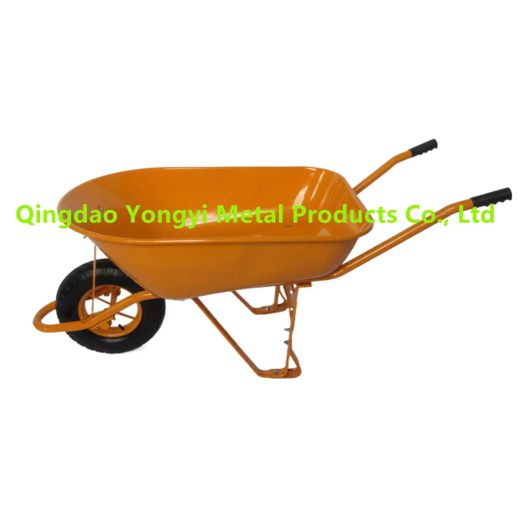 Durable Popular Hand Push Cart/Wheel Barrow (WB7503)