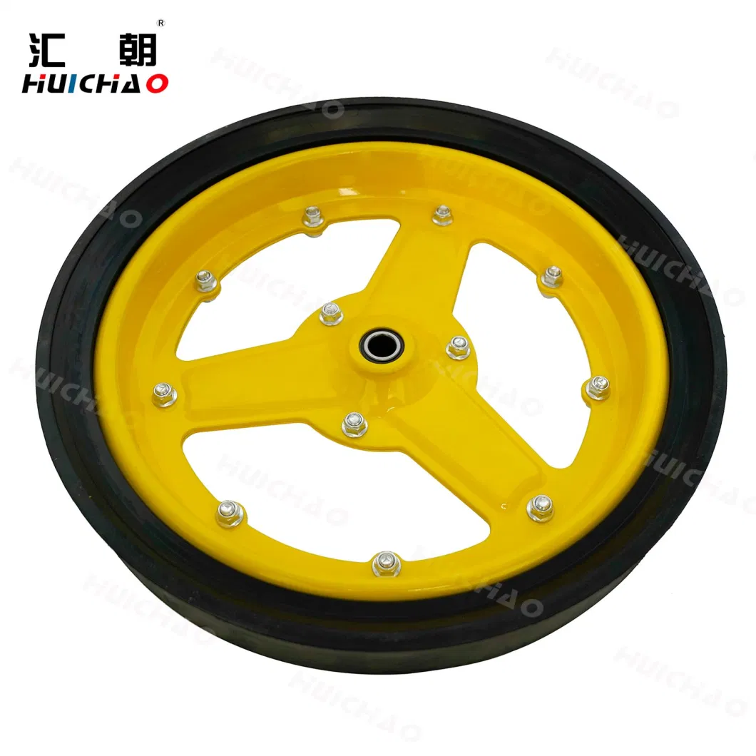 400*62 mm Agricultural Rubber Planter Gauge Wheels for Corn Planter Seeder