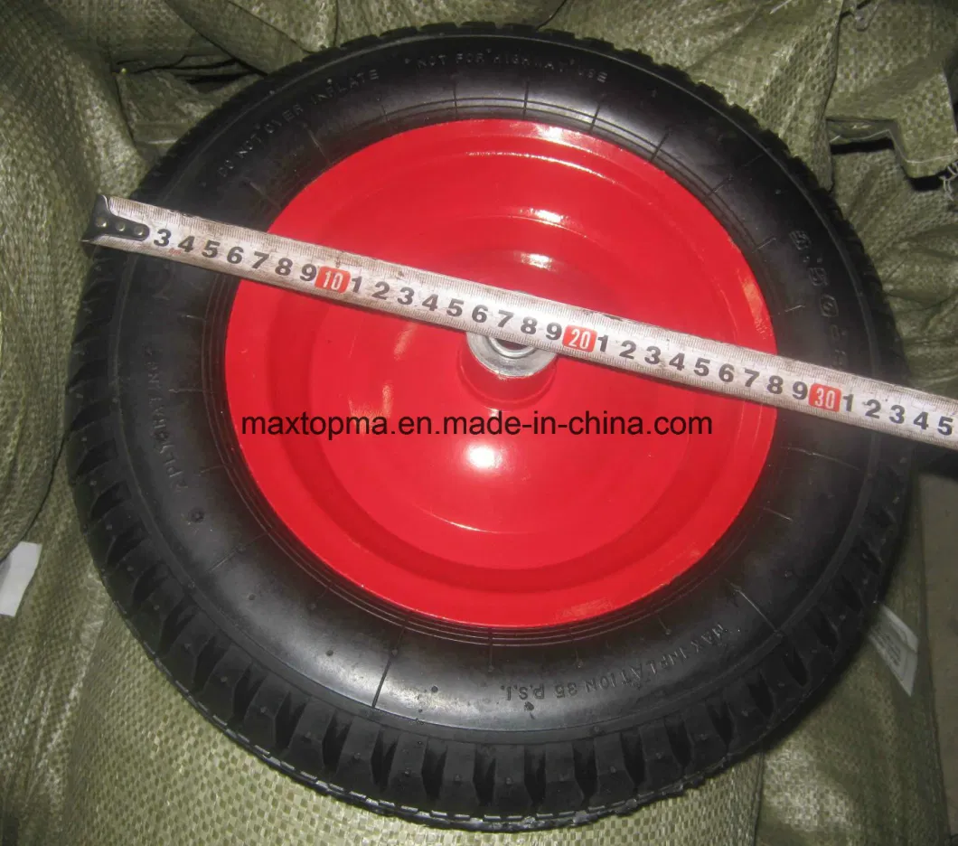 4.80/4.00-8 Pneumatic Rubber Wheel with Plastic Rim