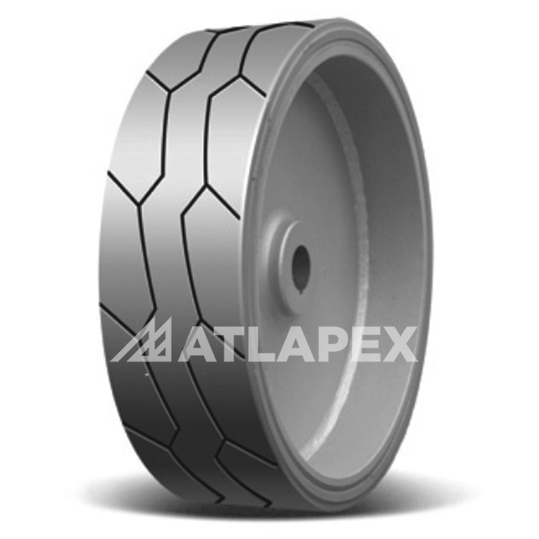 Tire No Flat Scissor Lift Wheel Solid Tyre 15X5 12.5X4.25