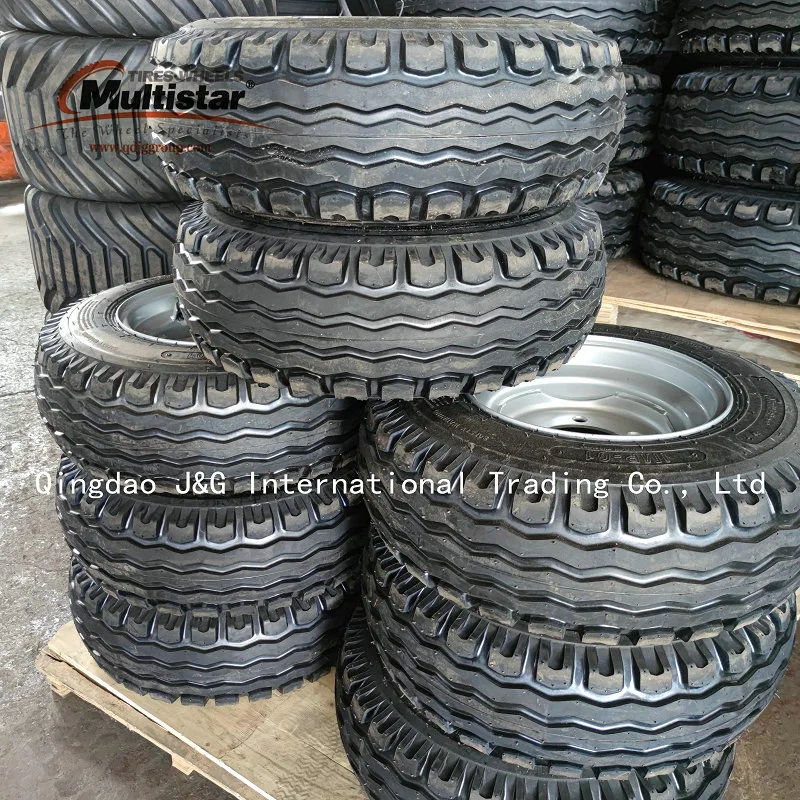 Agricultural Implement Tire, Trailer Tire 10.0/80-12 7.00-12 with Steel Wheel Rim 5.00X12 7.00X12