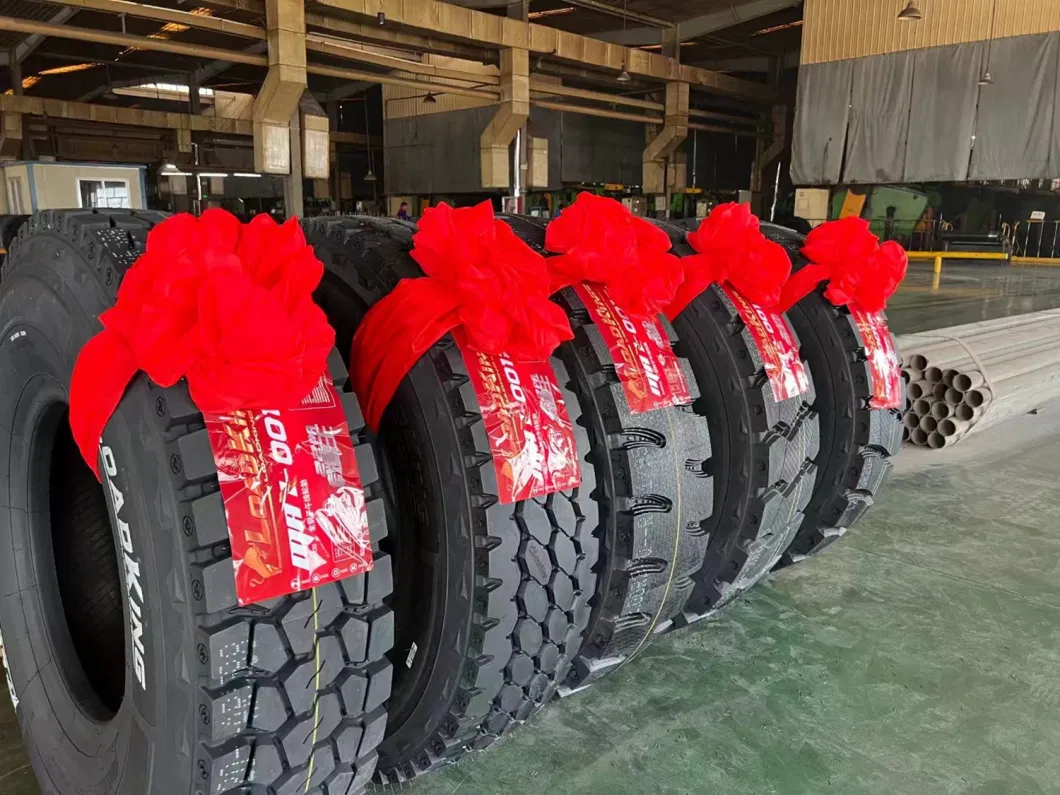 Manufacturer China Top Tire Brands Factory Tubeless Tyres 12r22.5 Trailer Drive Steer Tyre Radial Heavy Duty TBR Truck Bus Tire