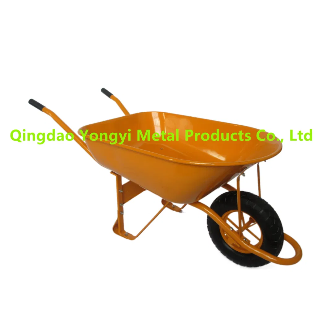 Durable Popular Hand Push Cart/Wheel Barrow (WB7503)