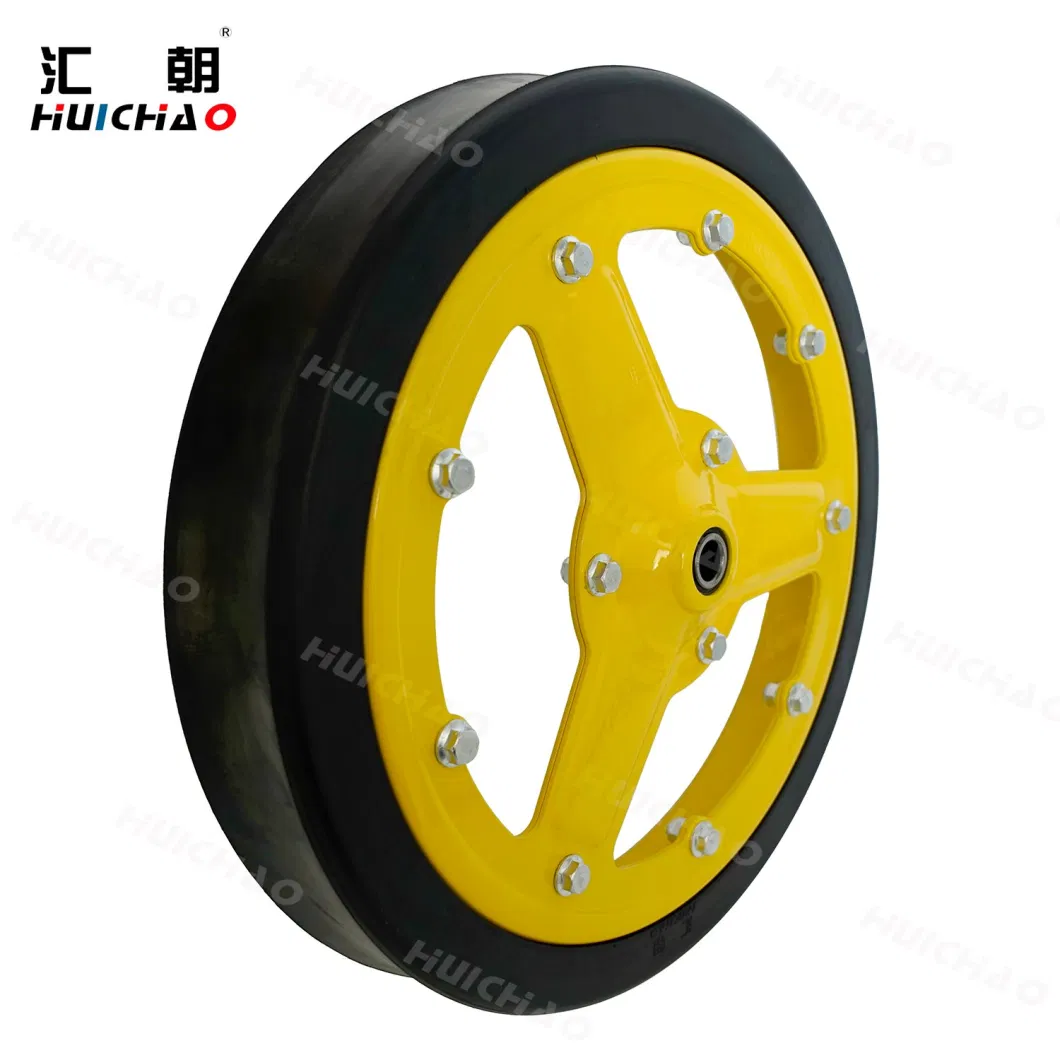 400*62 mm Agricultural Rubber Planter Gauge Wheels for Corn Planter Seeder