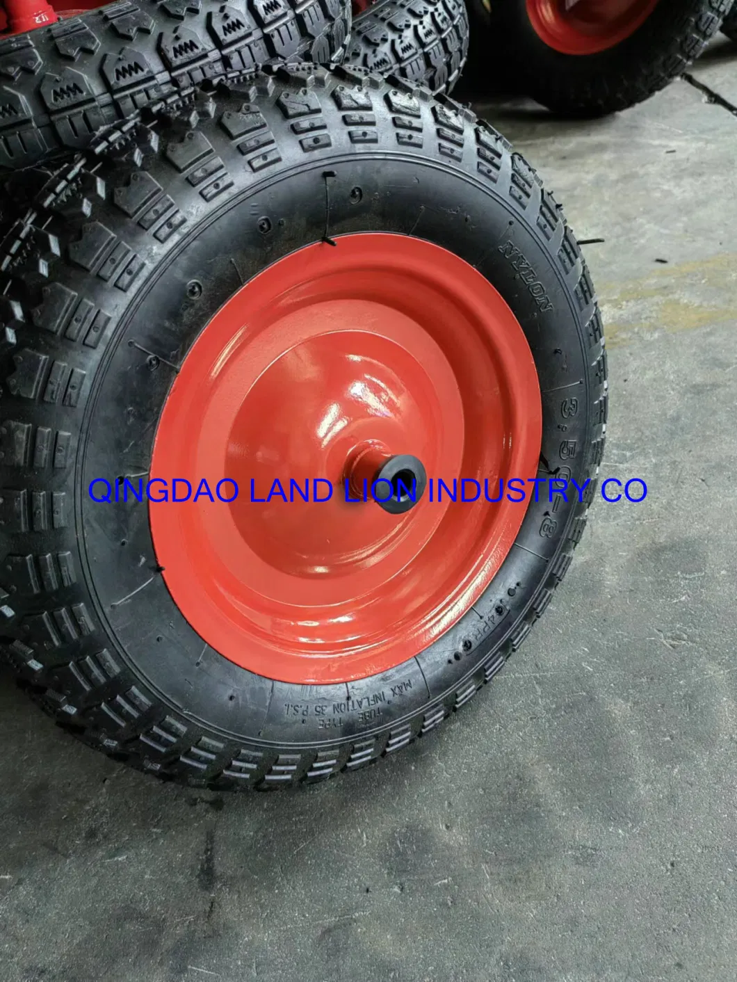 China Factory Directly Supply Barrow Wheel Solid Wheel 16X4.00-8, 3.50-8