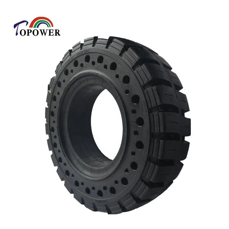 6X2.5 2.50-4 3.00-5 3.50-5 3.50-6 4.00-8 5.00-8 Tailer Solid Tire Agricultural Vehicle Tyre Industrial Rubber Wheel