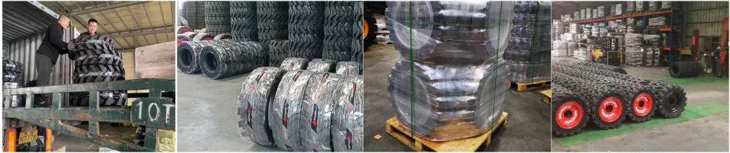 Solid Tyre for Forklift Dump Truck Wheel Loader Excavator