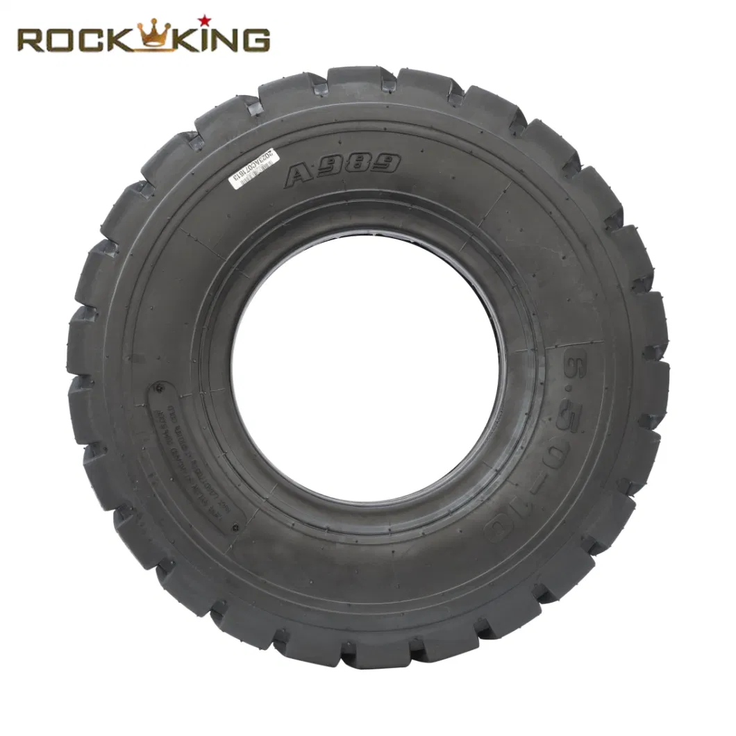 Wear Resistant 6.50-10, 205X8.5-8, 28X9-15 Inudstrial Tyres for Forklifts