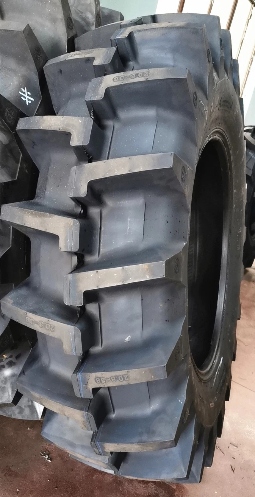 Manufacturer R1 Pattern Bias Agricultural Tractor Tire 20.8-38 with DOT, ISO Certification