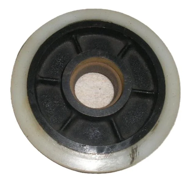 6in 8in Mold on Nylon Cast Iron Center Caster Wheel