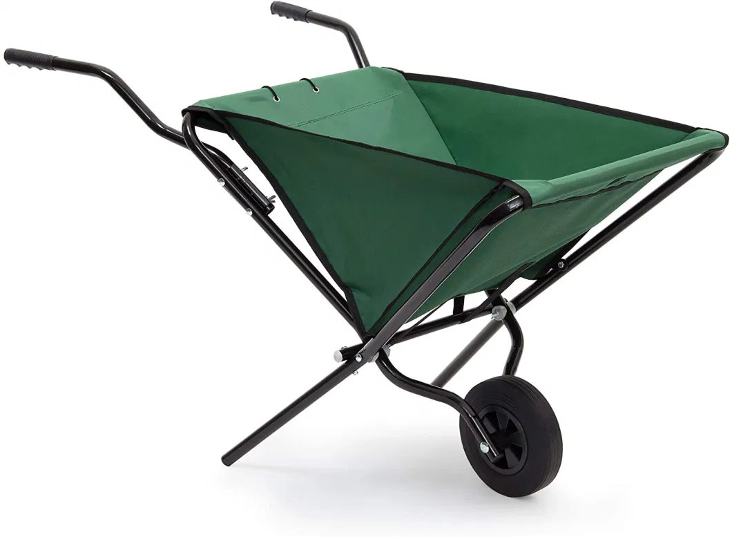 Foldable Heavy Duty Wheelbarrow, Cart, Trolley -Garden Tool