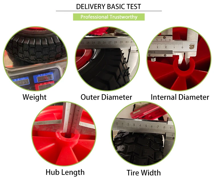 13 Inch Rubber Inflatable Wheel, Wheelbarrow / Unicycle / Agricultural Cart and Other Wheels