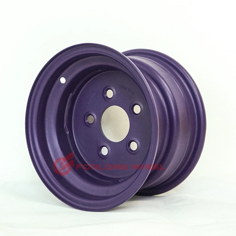 Forlong ATV Trailer Wheel 20.5X8.0-10+6.0 Tire and Steel Rim 6.00X10 5 on 112mm for Sale