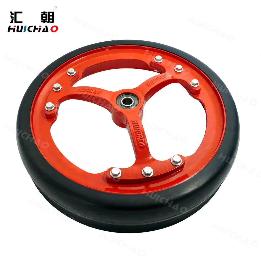 3X16 Inch Rubber Hollow Seeding Grain Drill Gauge Wheels for Planter