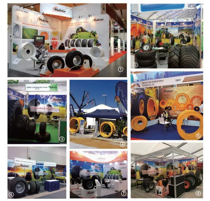 Agriculture Implement Tyre Flotation Tires and Complete Wheel Rims Agricultural Tyre with Rim 550/60-22.5, 550/45-22.5, 500/60-22.5, 500/45-22.5, 600/50-22.5