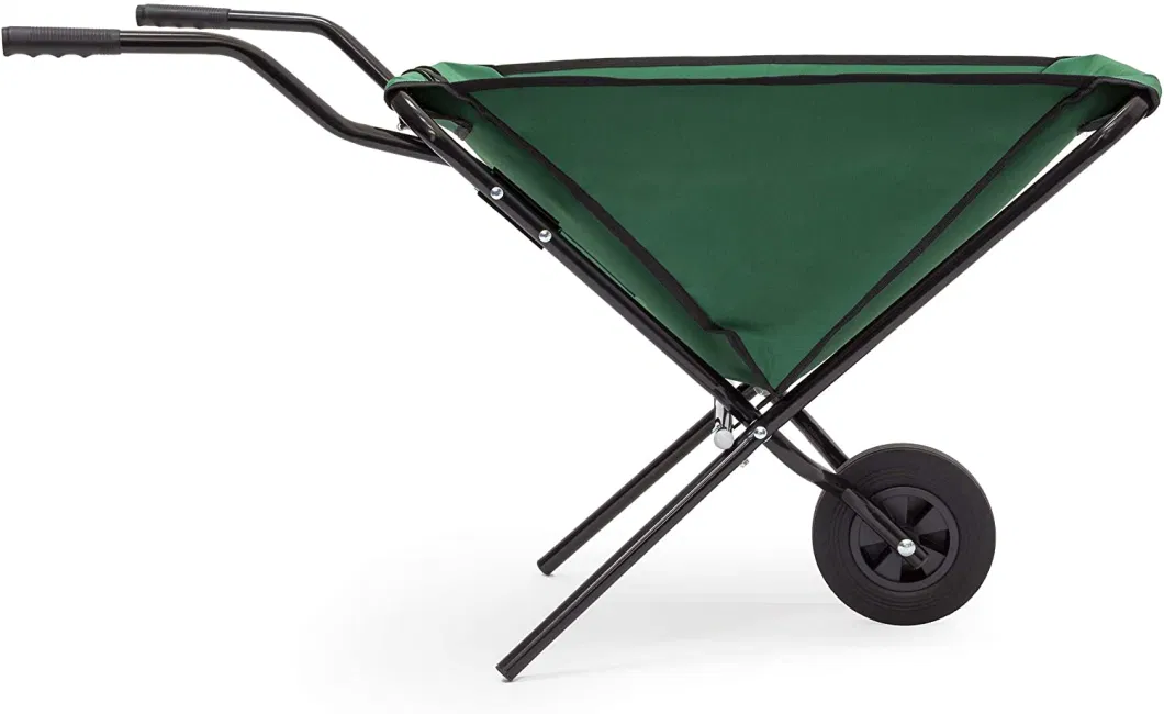 Foldable Heavy Duty Wheelbarrow, Cart, Trolley -Garden Tool