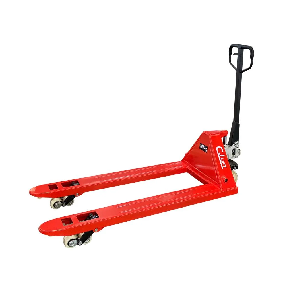 Cjlift Hot Selling Hydraulic Trolley 2.5t 550*1150mm PU Wheel