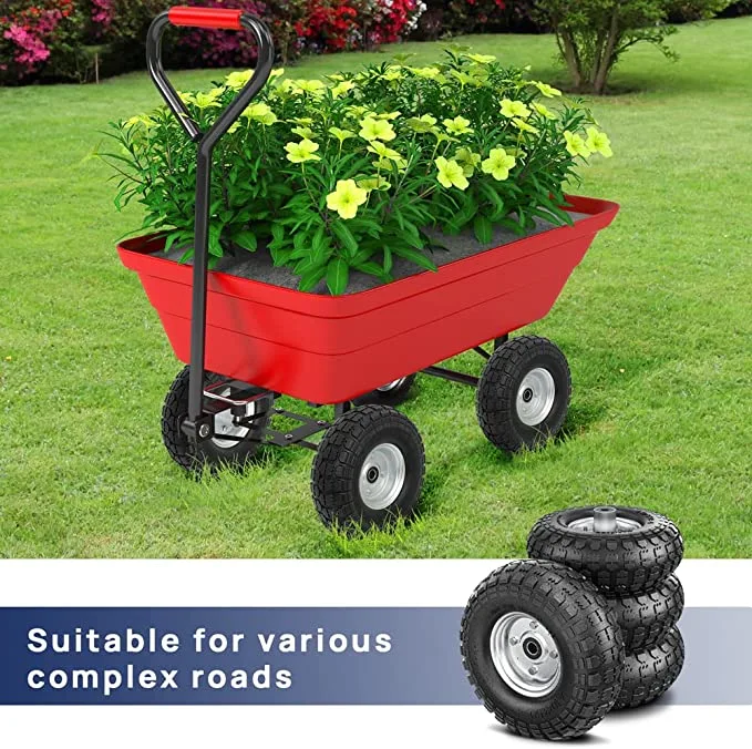 PU Foam Flat Free Trolley Wheelbarrow Wheel