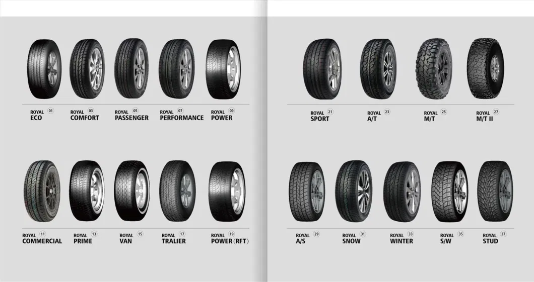 Winter Snow Tyres Car Tires Car Tyre Passenger Tire ATV Van PCR Goform Double King Wanli Durun Winda Rotalla 4X4 Mud Light Truck Headway Lanvigator Wanda Rapid