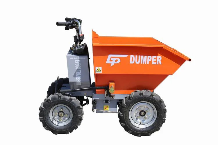 China Manufacturer Electric Power Battery Folding Steel Concrete Block Wheel Dumper Wheelbarrows Prices Brazil Russia Libya Fiji