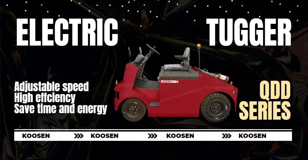 Koosen Standing Typr Electric Operated 2t Electric Tow Tractor