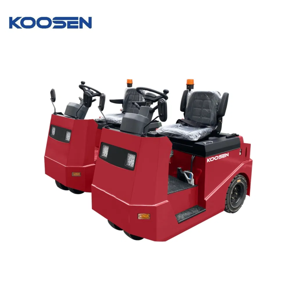 Koosen Seated Heavy Electric Forklift Tractor Tow Tractor with AC Power and CE