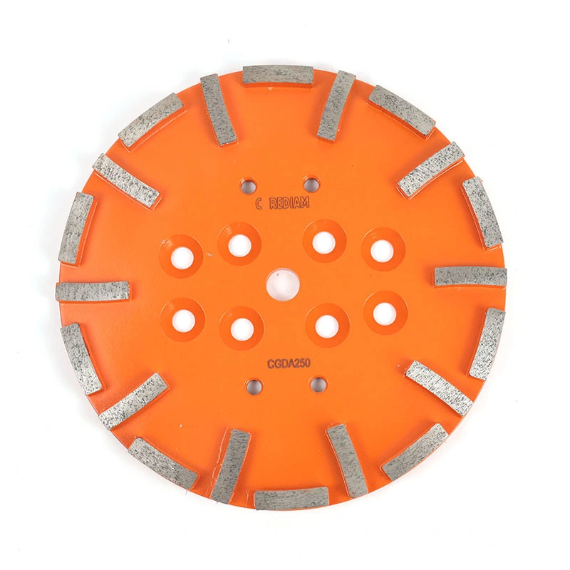 250mm Floor Grinding Wheel for Different Hardness of Concrete/Grinding Plate/Diamond Tools