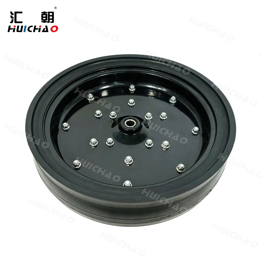 Huichao 4.5&quot; X 16&quot; White Color Nylon &amp; Steel Rim Depth Wheel for John Deere