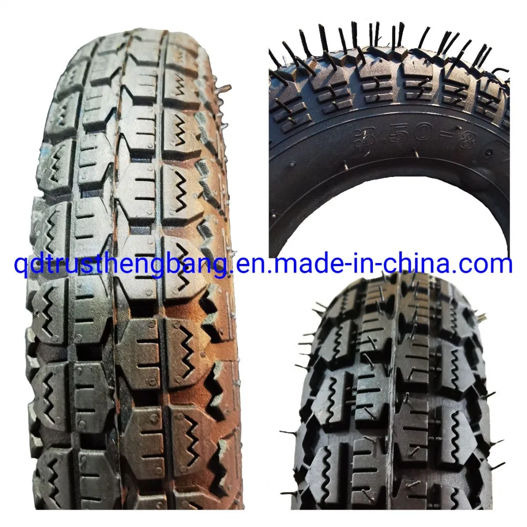 Pneumatic Inflatable Rubber Tire for Wheelbarrow Wheel Barrow with 3.50-6 3.00-8 3.25-8 3.50-8 4.00-6 4.00-8 13 14 15 16 Inch