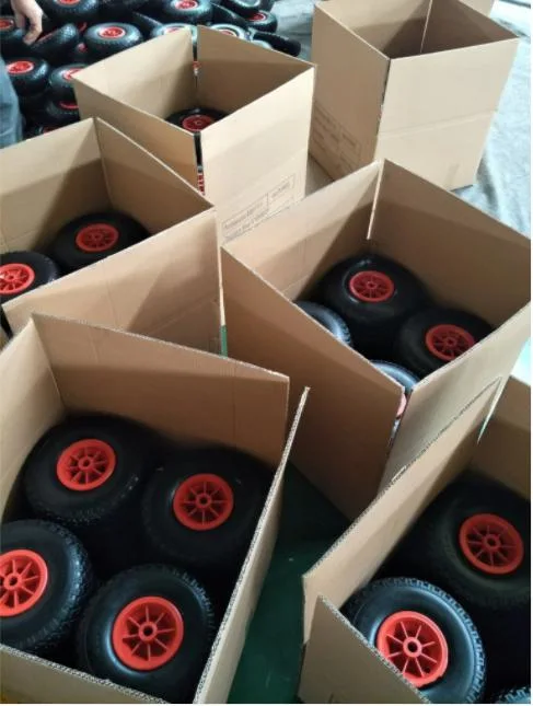 Competitive Factory Price 4.00-8 PU Foam Tyre Wheelbarrow Wheel for Any Color