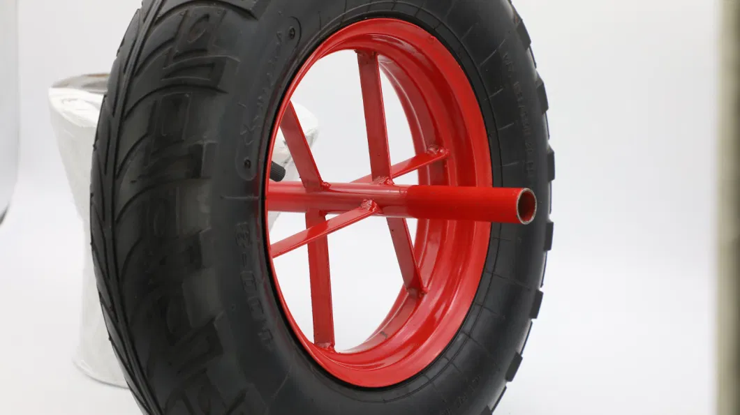 Inflatable Tires 4.00-8 Pneumatic Rubber Wheels Suitable for Garden Truck Carts
