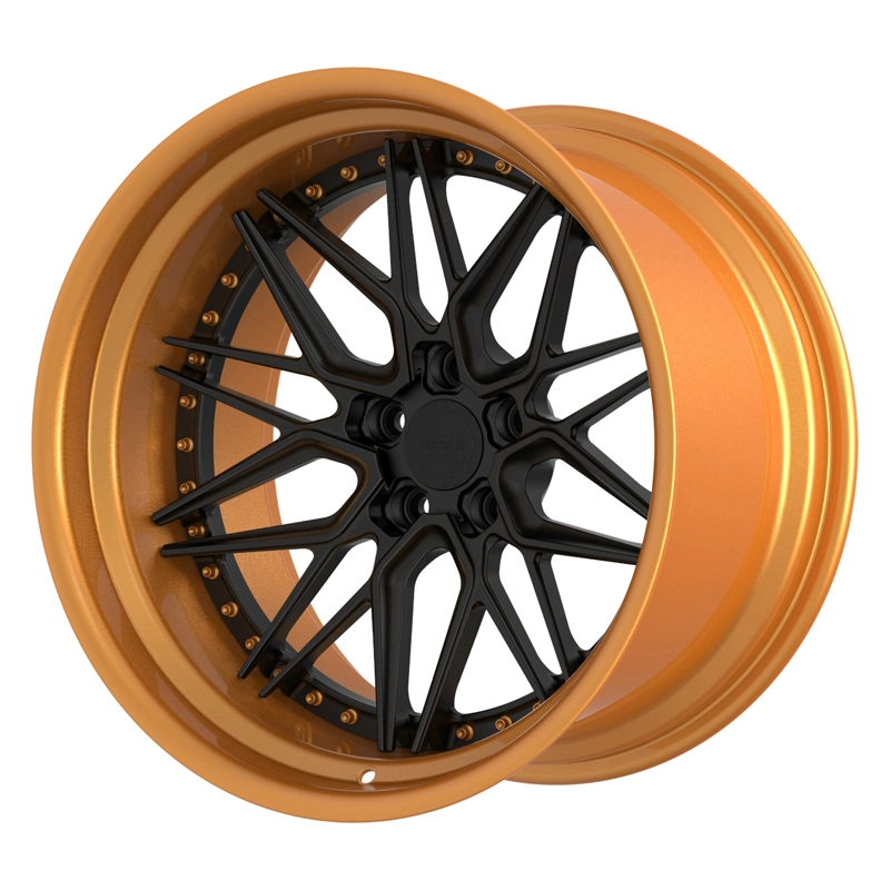 Wear-Resisting 6X114.3 18 Inch Black Polished Duo Color Forged Aluminum Alloy Wheels 22 Inchs Wheel Wheel Rims 5 Holes