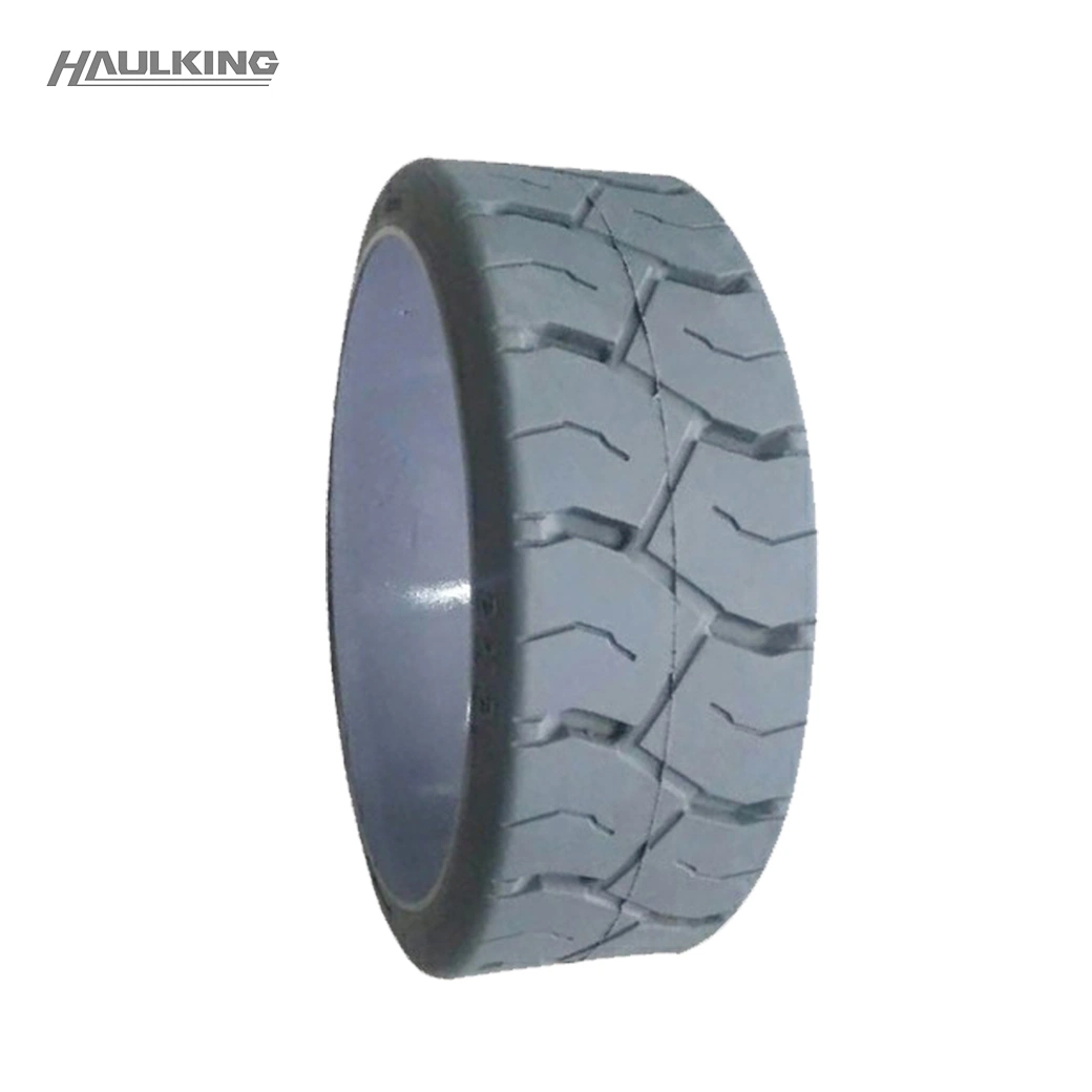 Foam Solid Tire Polyurethane Filled for Curved and Straight Arm Equipment