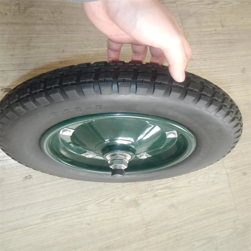 3.25-8 Flat Free Wheelbarrow Wheel Wheelbarrow Tire