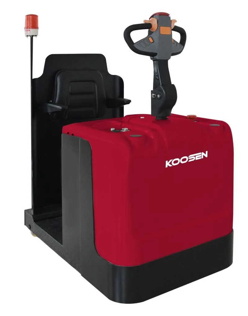 Koosen Seated Heavy Electric Forklift Tractor Tow Tractor with AC Power and CE