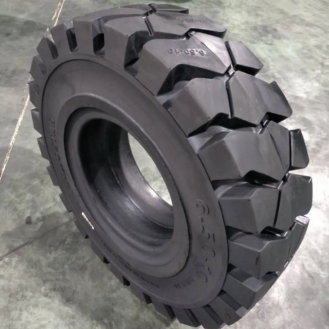 Wholesale Manufacturer 6.50-10 28X9-15 Pneumatic Cushion Solid Wheel Tyre for Forklift Trailer Part off Road OTR Heavy Equipment Rubber/Industrial/Forklift Tire