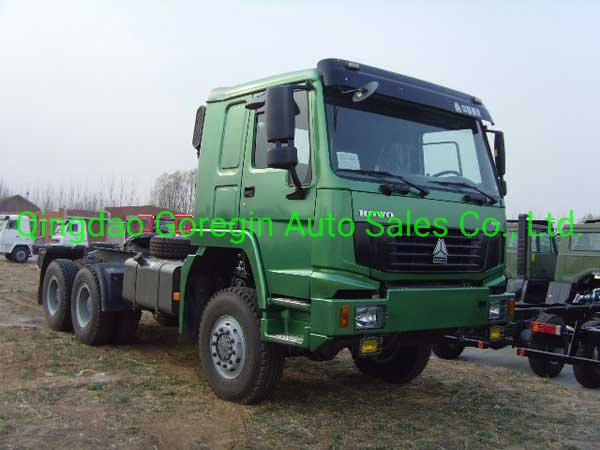Sinotruck HOWO Tractor Trucks 375HP 10 Tires