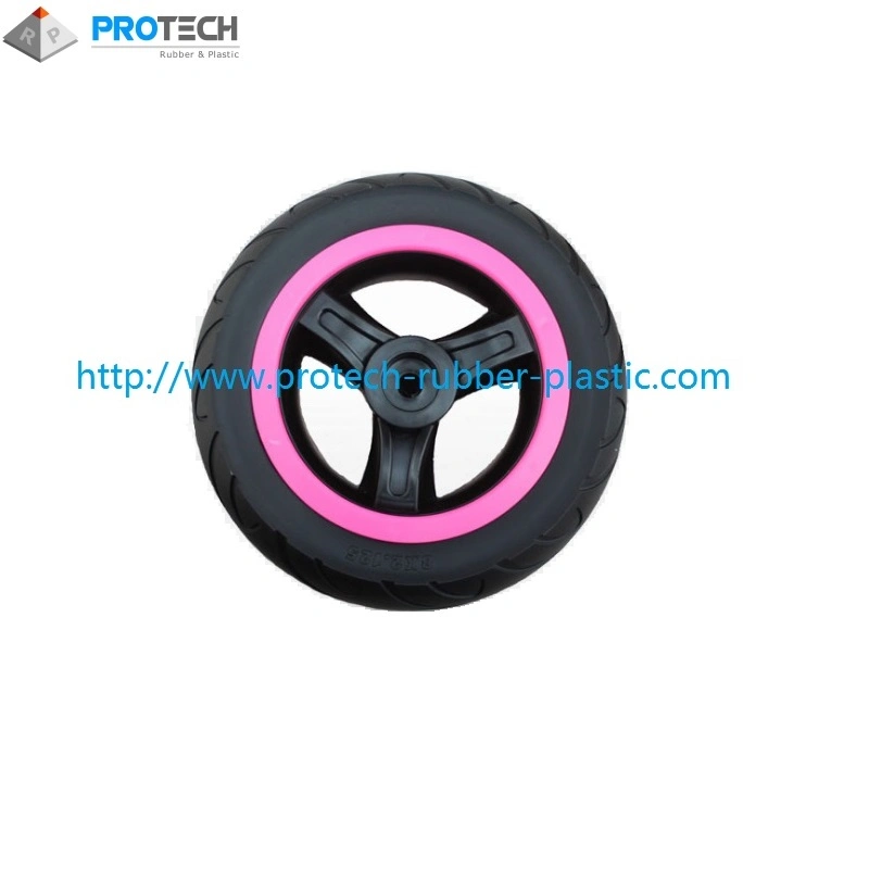 Customized Hand Trolley PU Foam/Foaming Tyre Wheelbarrow / Barrow Solid Rubber Wheel