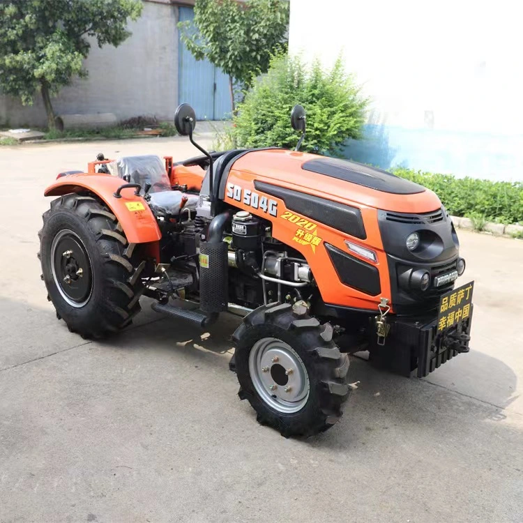 China Factory Supply 50HP 4WD Medium Agriculture, Farm, Mini Tractor for Trailer, Tiller