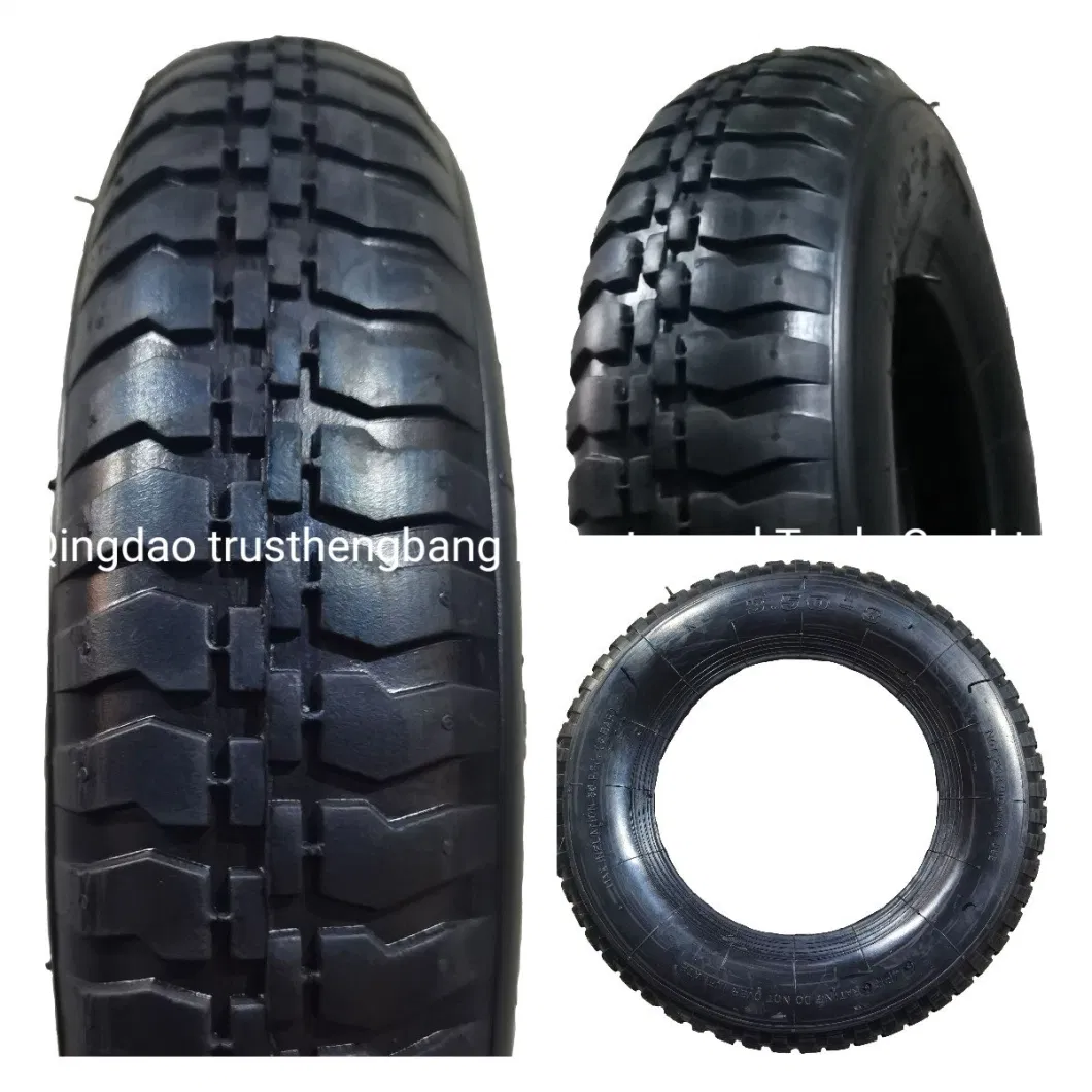 High Quality Rubber Tire 3.50-8, 4.80/4.00-8 for Wheelbarrow