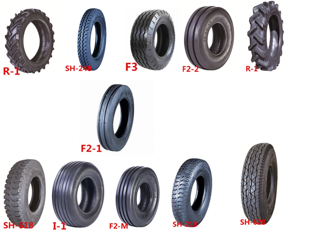 Factory DOT, ISO Certification F2 Pattern 4.00-14 Agricultural Tractor Front Tyres.