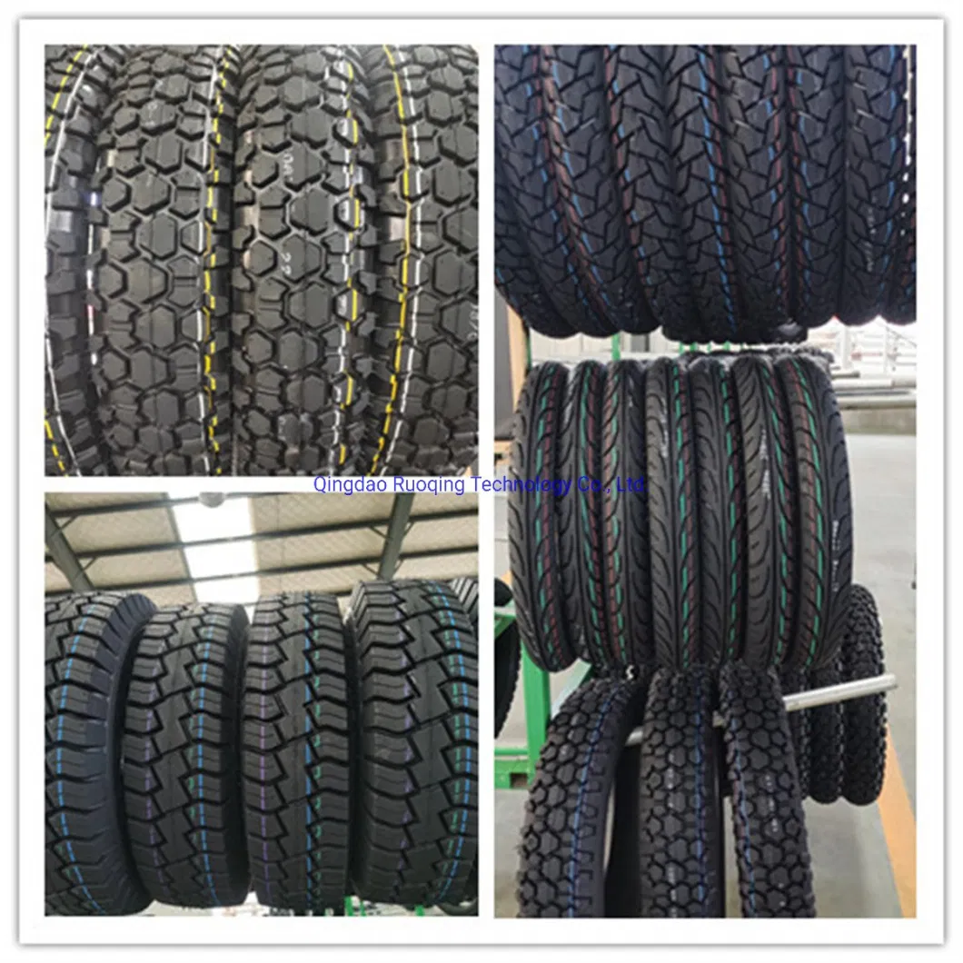 110/90-17 Tl Factory Tubeless 45%-55% Rubber Color Black Motorcycle Customizable Tyre Tire