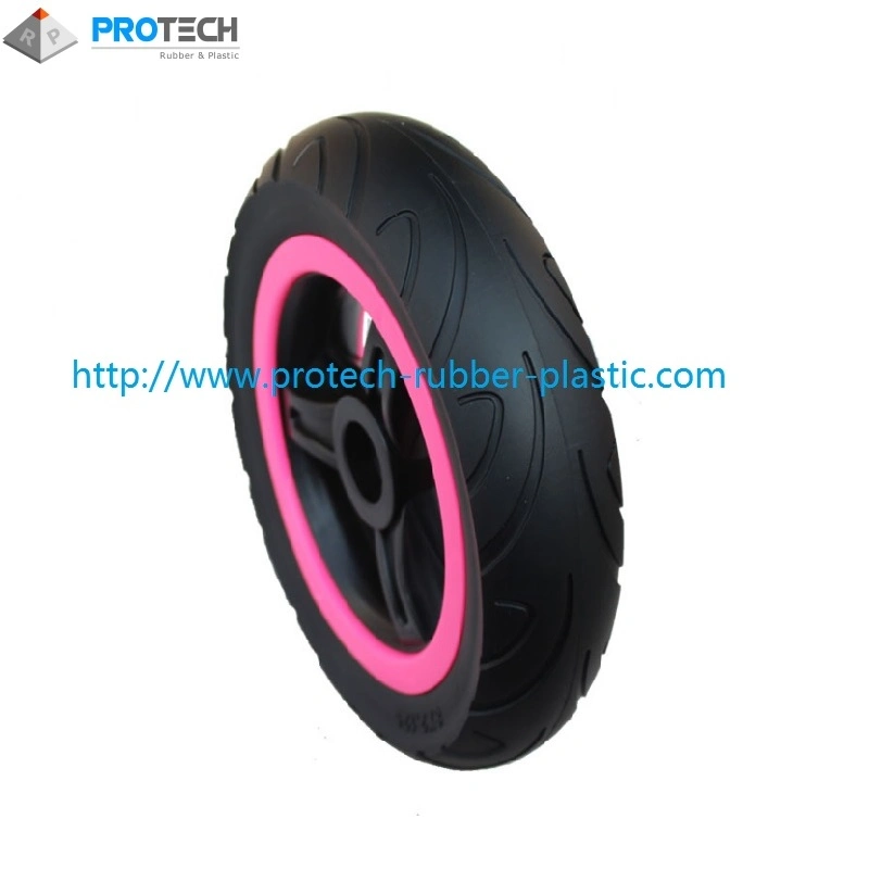 Customized Hand Trolley PU Foam/Foaming Tyre Wheelbarrow / Barrow Solid Rubber Wheel