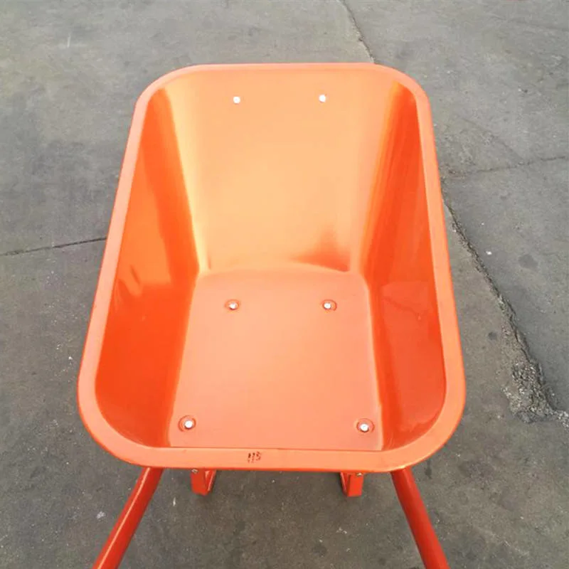Metal Tray Material Cheap Price CE Certificate Heavy Duty Commercial Use Single Wheelbarrows