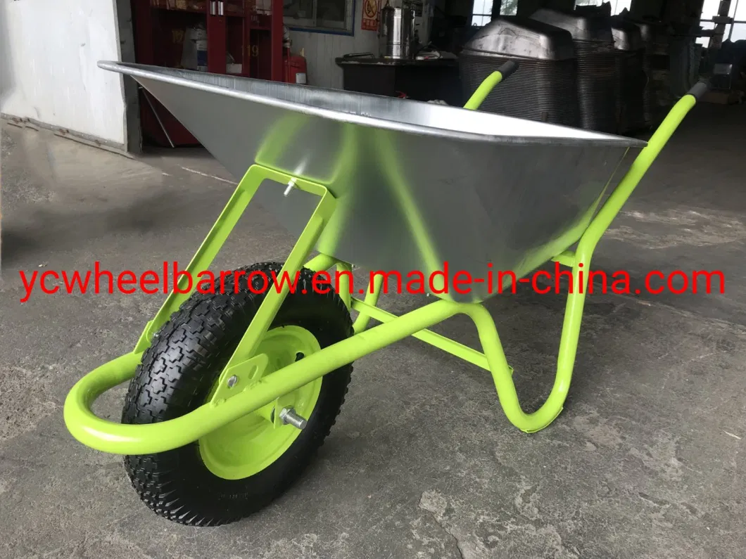 Heavy Duty Kruiwagen Steel Builders Garden Wheelbarrow