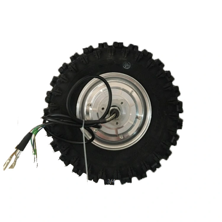 13 Inch Brushless 330mm Diameter with Tire Electric Hub Motor Wheel