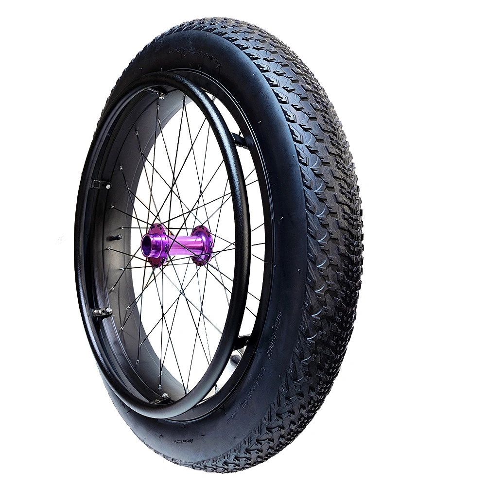 ATV Snowmobile Tires Lawn Car Inflatable Wheels 20X4.0 Inches 98-507 Shock-Absorbing Non-Slip Rubber Wheels