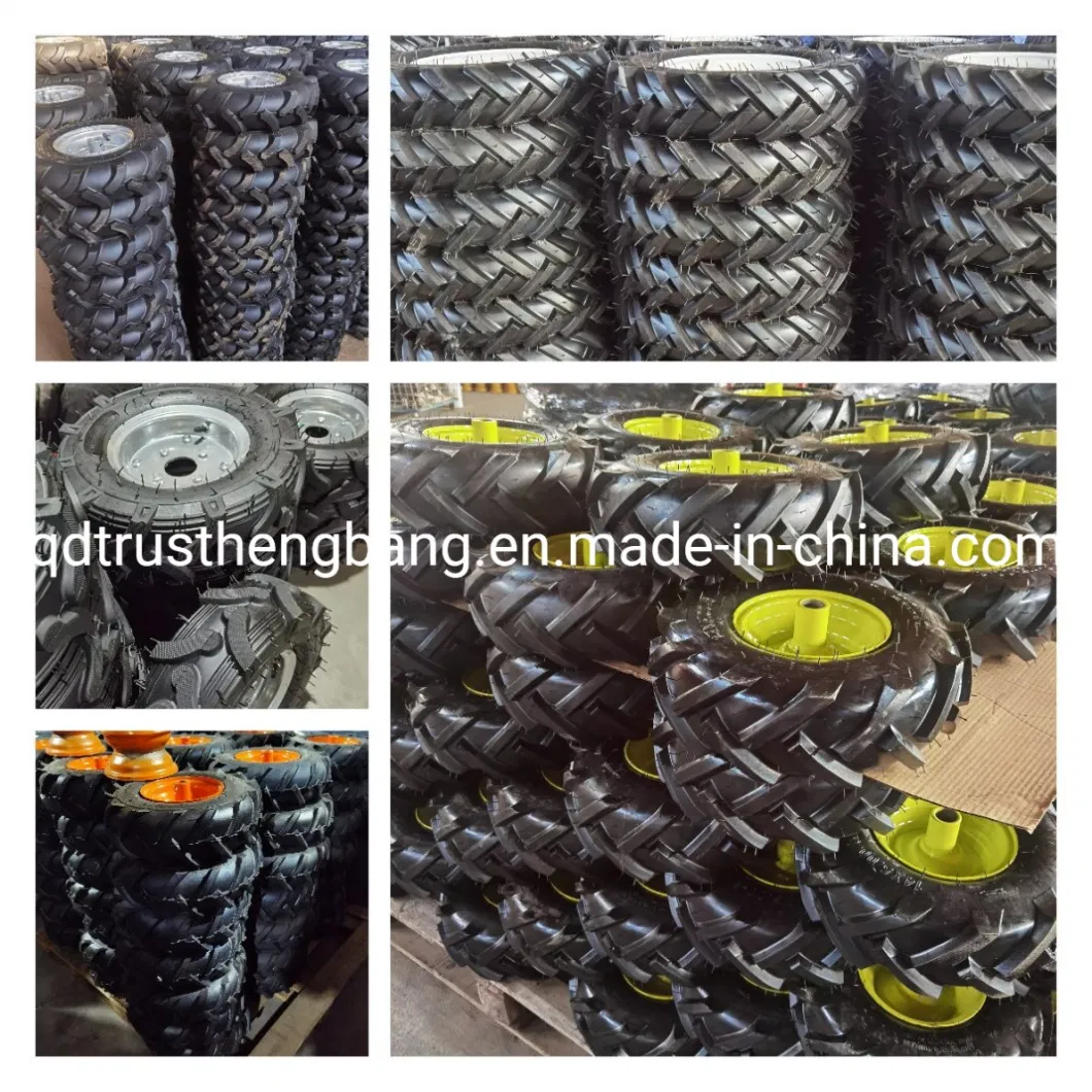 4.00-10c K-96 5.00-10c K-96 Tire for Mini 4 Wheel Tractor 3 Wheel Tricycle Dumper and Mini Power Tiller